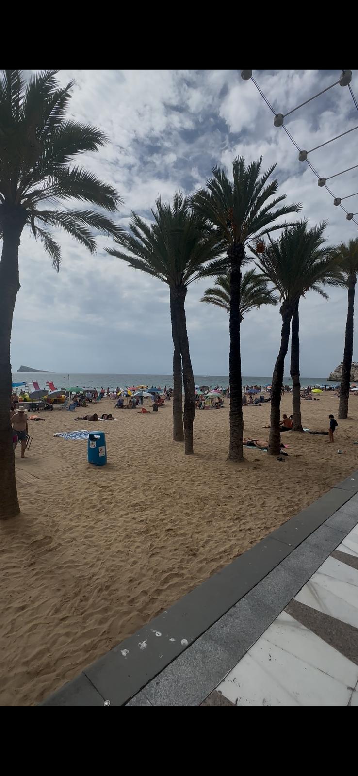 Benidorm skyline and beaches